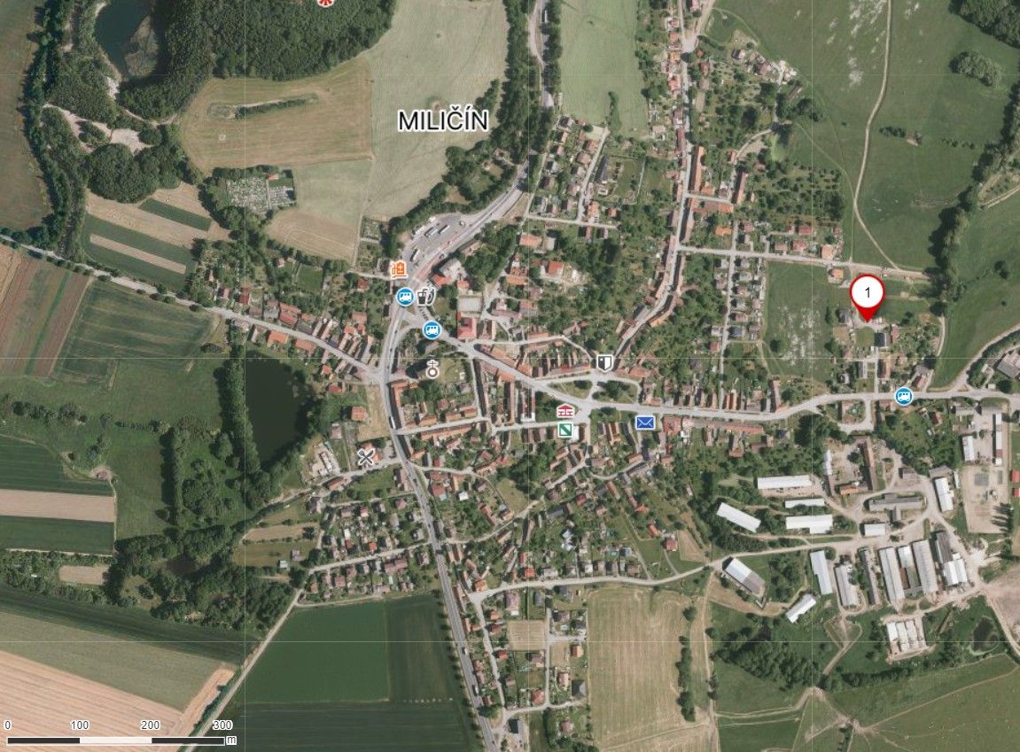 Pozemek pro bydlení · 846 m² · Miličín - 3