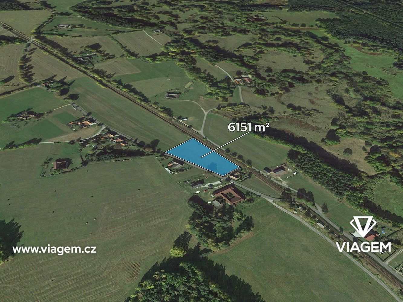 Zemědělské pozemky, Dvory nad Lužnicí, okres Jindřichův Hradec, Jihočeský kraj - 1