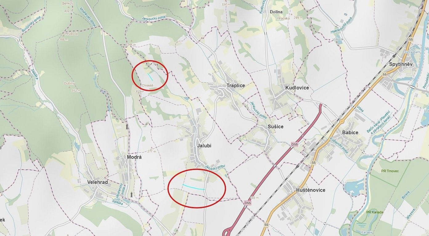 Zemědělské pozemky, Jalubí, okres Uherské Hradiště, Zlínský kraj - 1