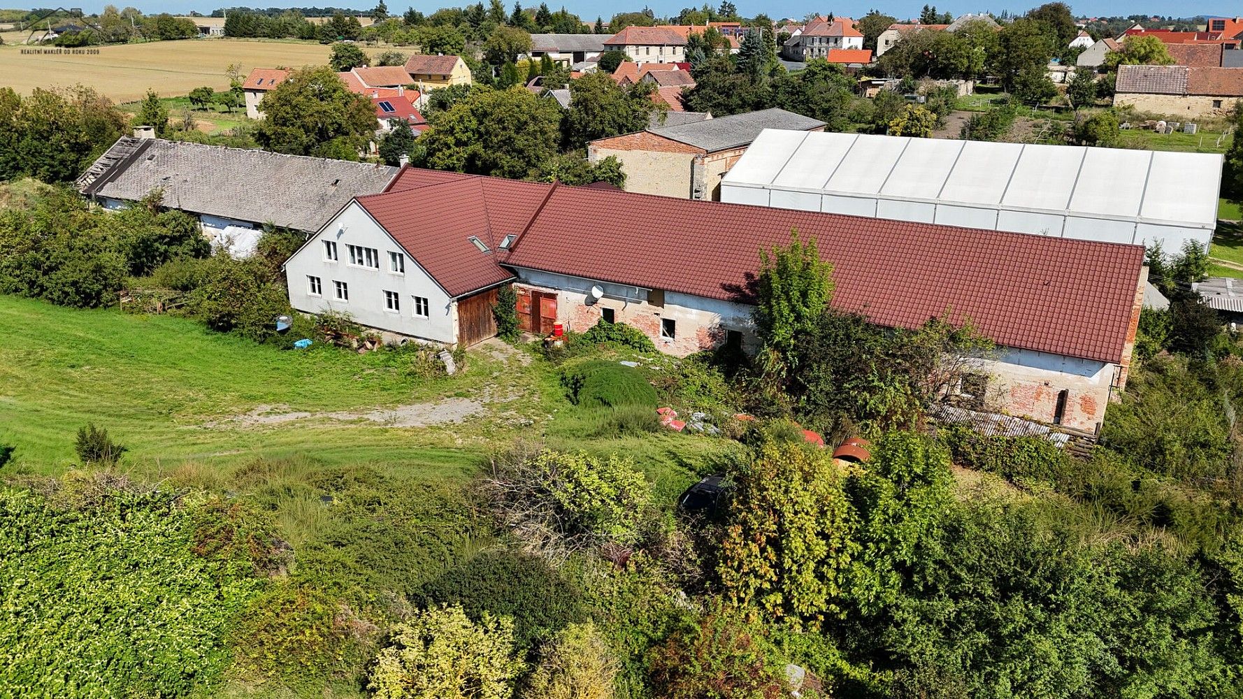 Zemědělské objekty, Střemy - Jenichov, okres Mělník, Středočeský kraj, 850 m² - 2
