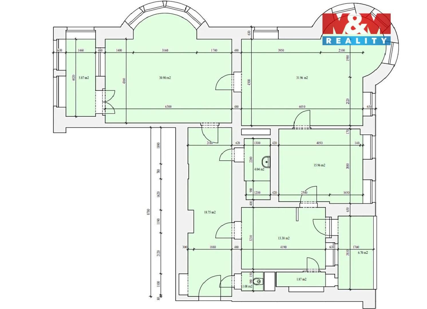 Prodej byt 3+1 - Moskevská, Vejprty, 128 m²