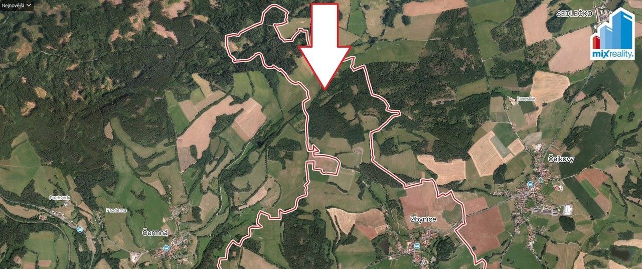 Zahrada · 6 582 m² · Zbynice, Hrádek - 4