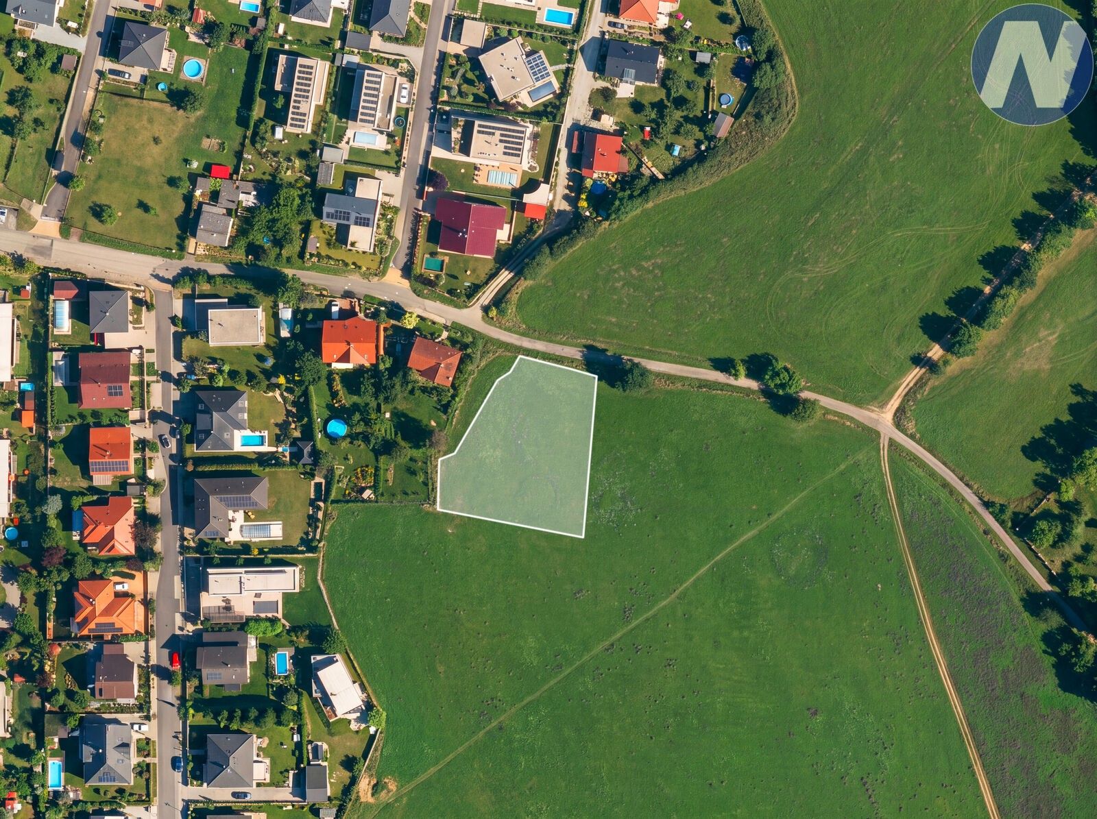 Pozemky pro bydlení, Písek, 1 570 m² - 1