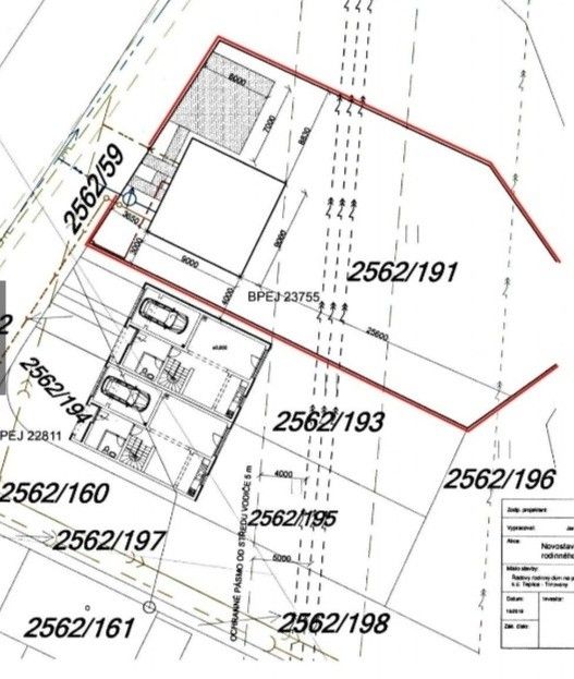 Prodej pozemek - Teplice, 415 01, 779 m²