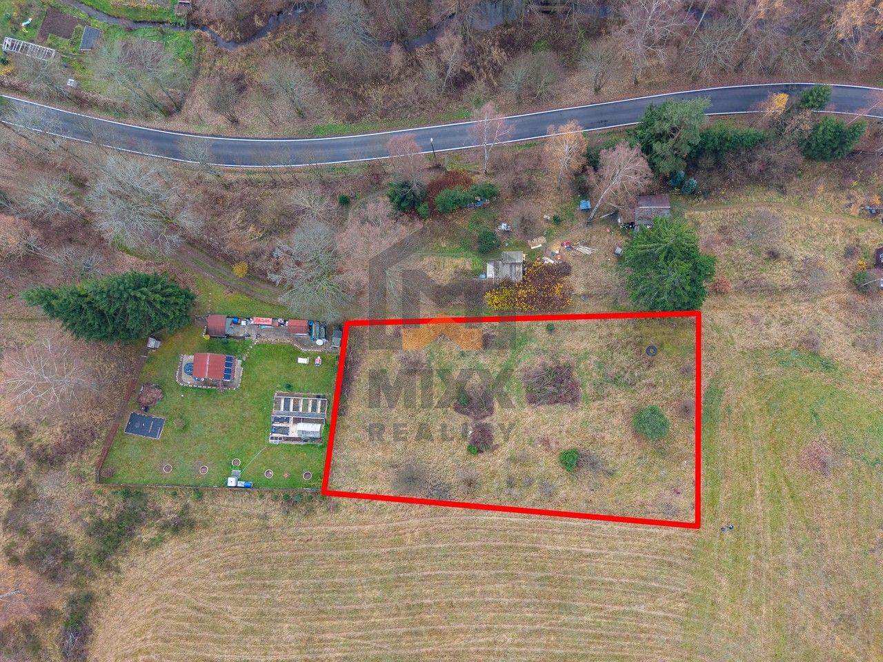 Louka, 1 296 m²