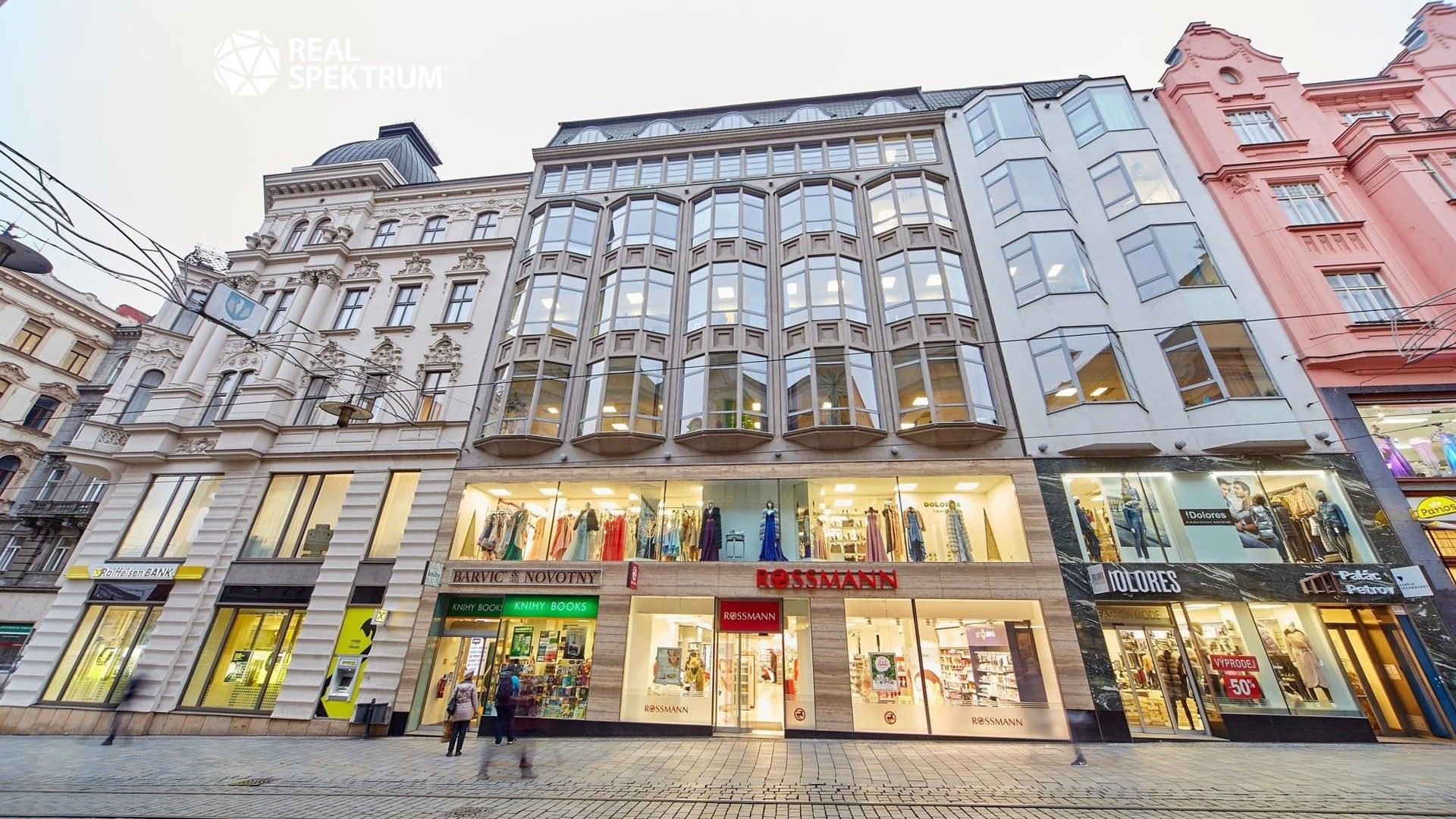 Pronájem kancelář - Masarykova, Brno, 505 m²