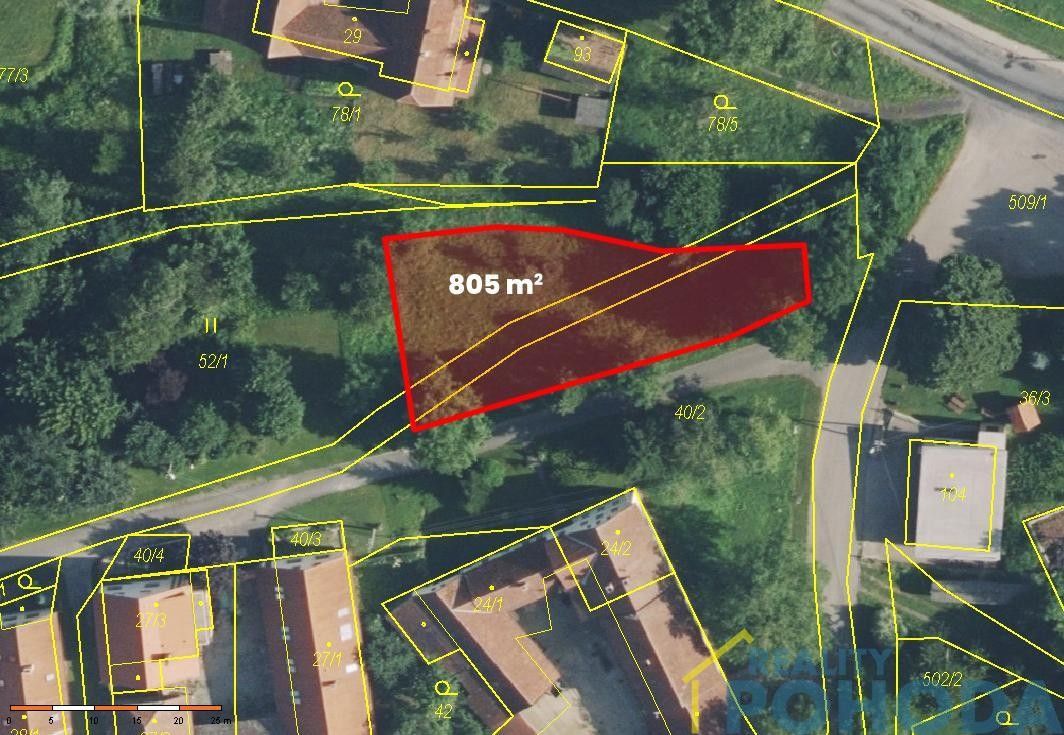 Pozemek pro bydlení · 805 m² · Příluka - 3