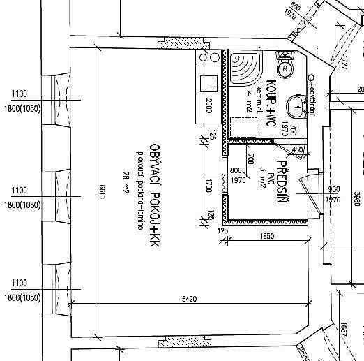 1+kk, Zdislavy z Lemberka, Jablonné v Podještědí, okres Liberec, 35 m² - 2