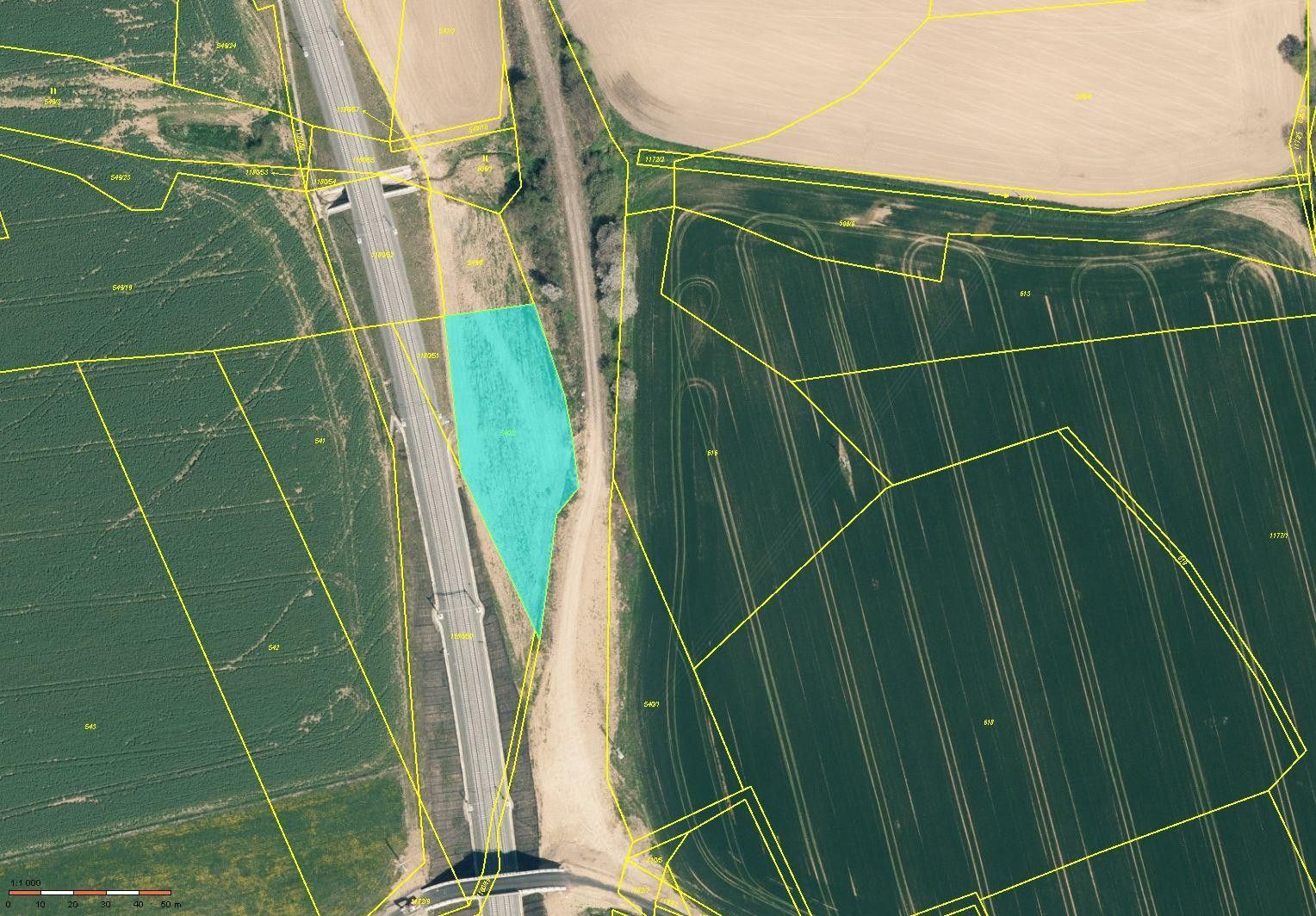 Zemědělské pozemky, Nové Dvory, Červený Újezd, 2 485 m²