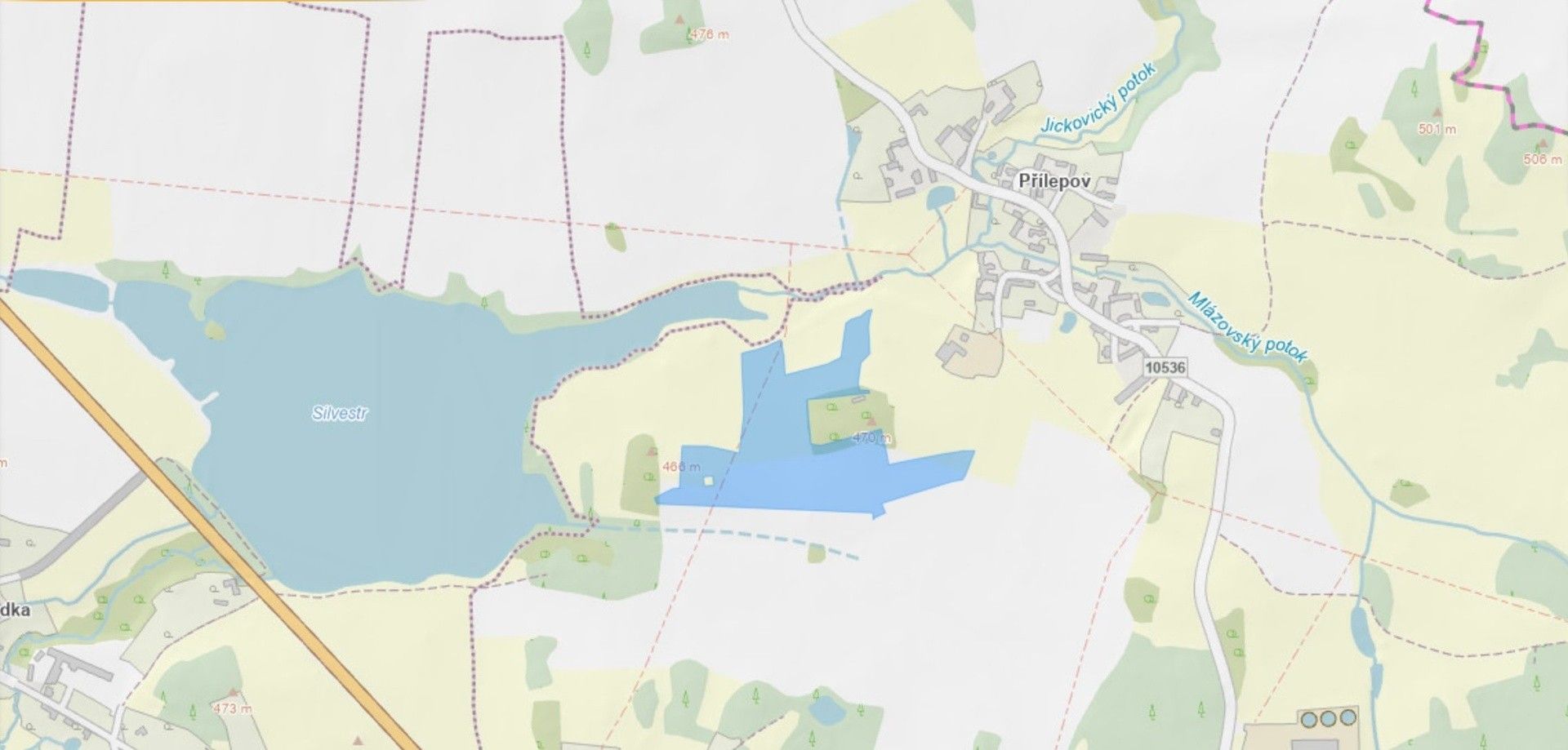 Louky, Přílepov, Kostelec nad Vltavou