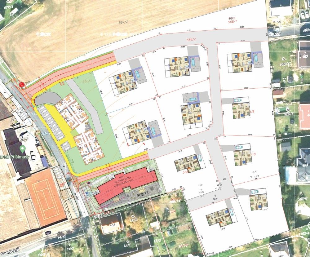 Prodej pozemek pro bydlení - Český Brod, 282 01