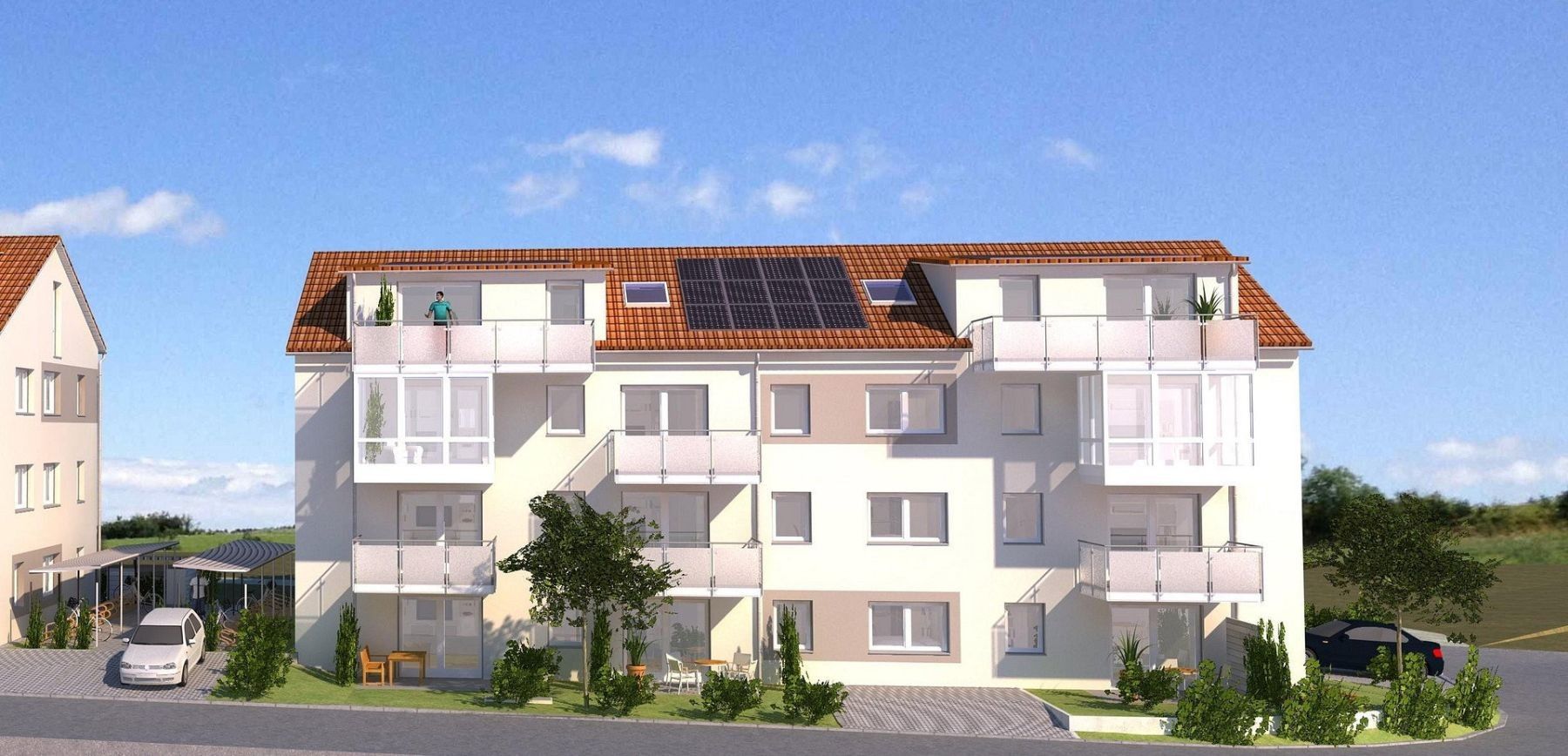3+kk, , Bádensko-Württembersko, 82 m² - 2