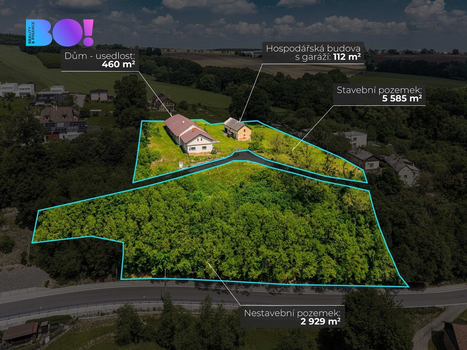 Rodinné domy, Akátová, Ostrava Plesná, 460 m² - 2