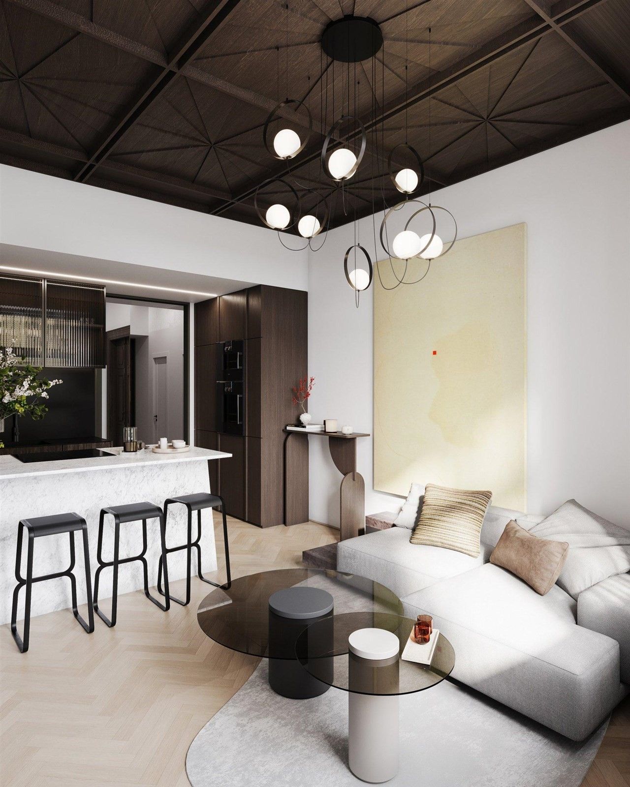 3+kk, Heřmanova  , Praha, 80 m²