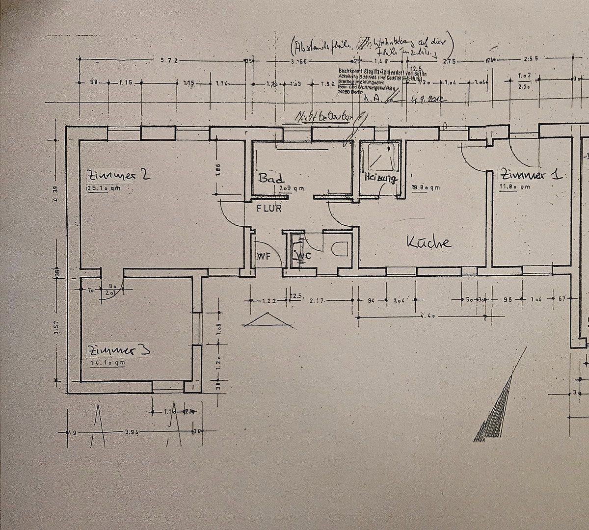 Kanceláře, Berlin Steglitz Berlin 12157, 90 m² - 2