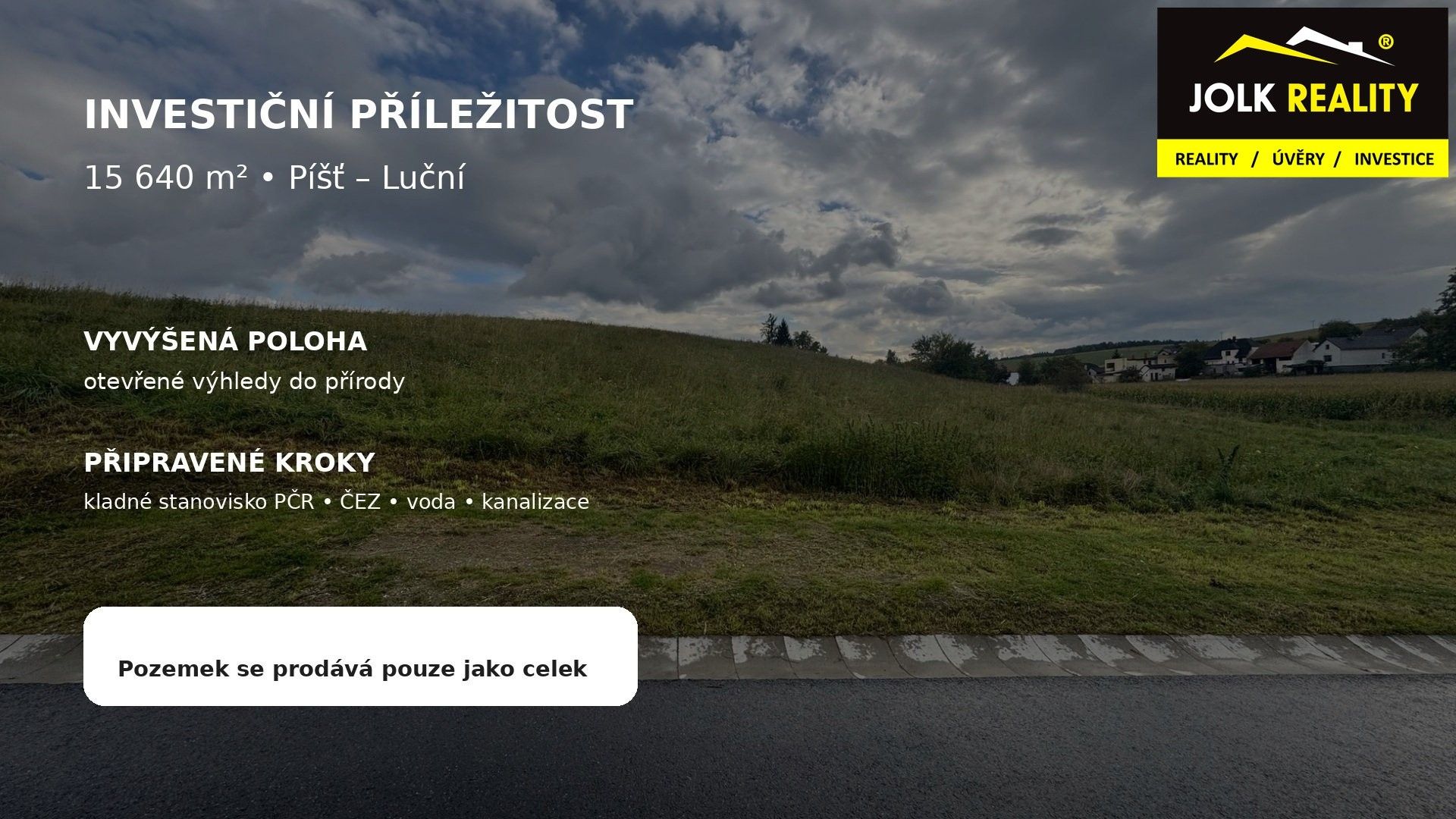 Pozemky pro bydlení, Luční, Píšť - 2