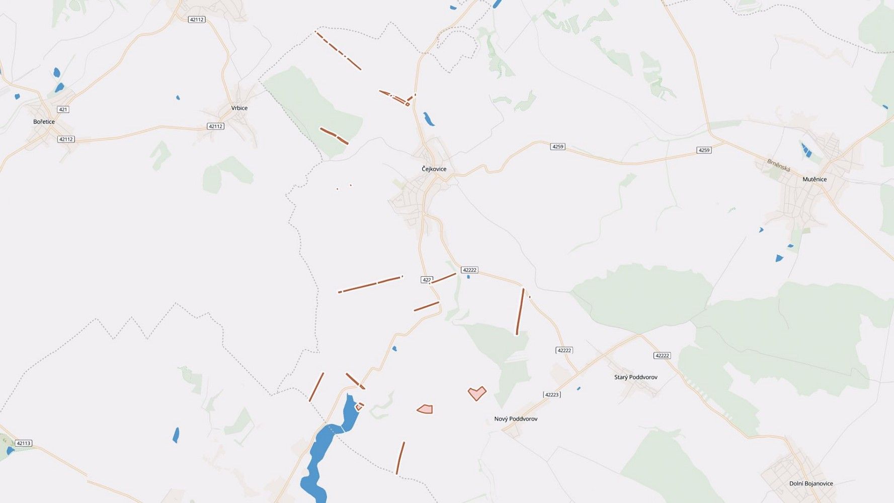 Prodej zemědělský pozemek - Čejkovice, okres Hodonín, Jihomoravský kraj - 2