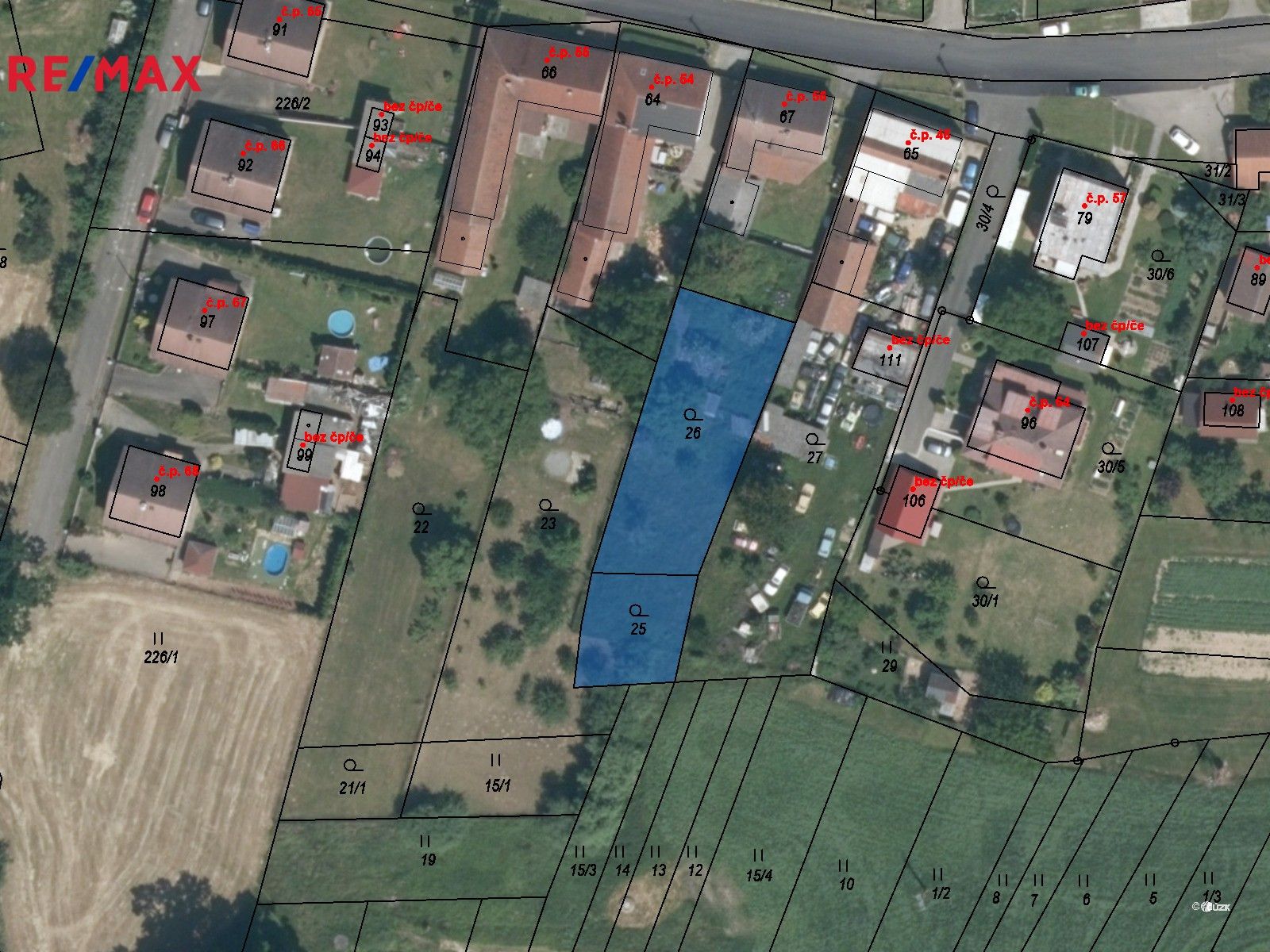 Prodej pozemek pro bydlení - Rataje, 754 m²