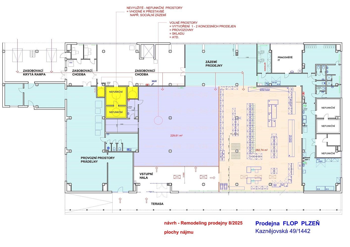 Obchodní prostory, Plzeň - Bolevec, okres Plzeň-město, Plzeňský kraj, 229 m² - 2