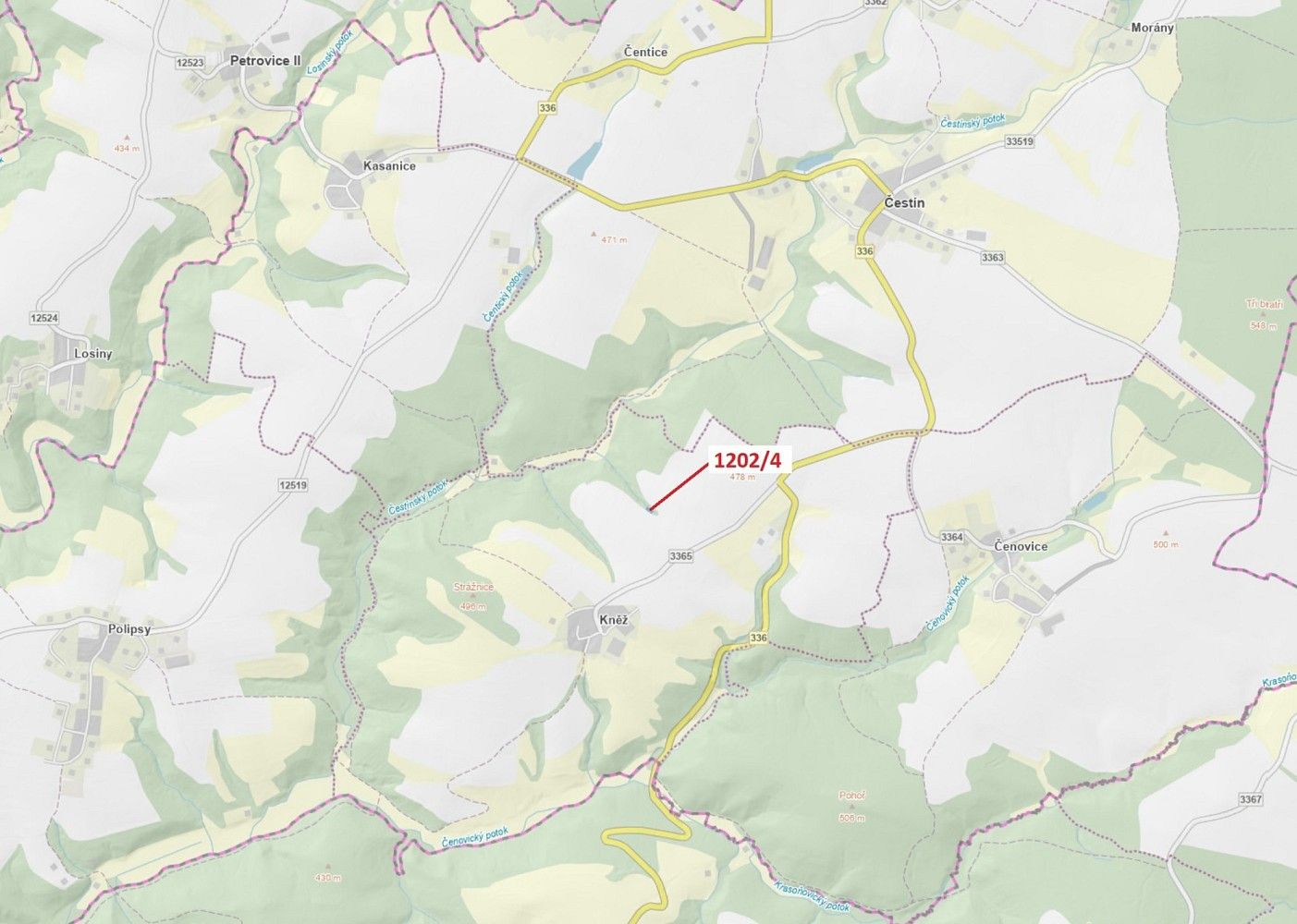 Les, 356 m²