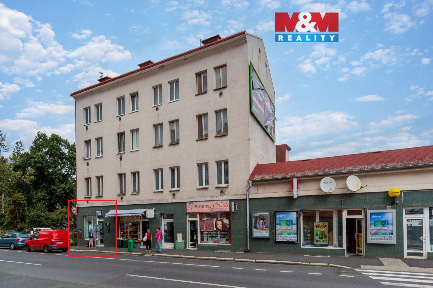 Obchodní prostory, Závodu míru, Karlovy Vary, 48 m²