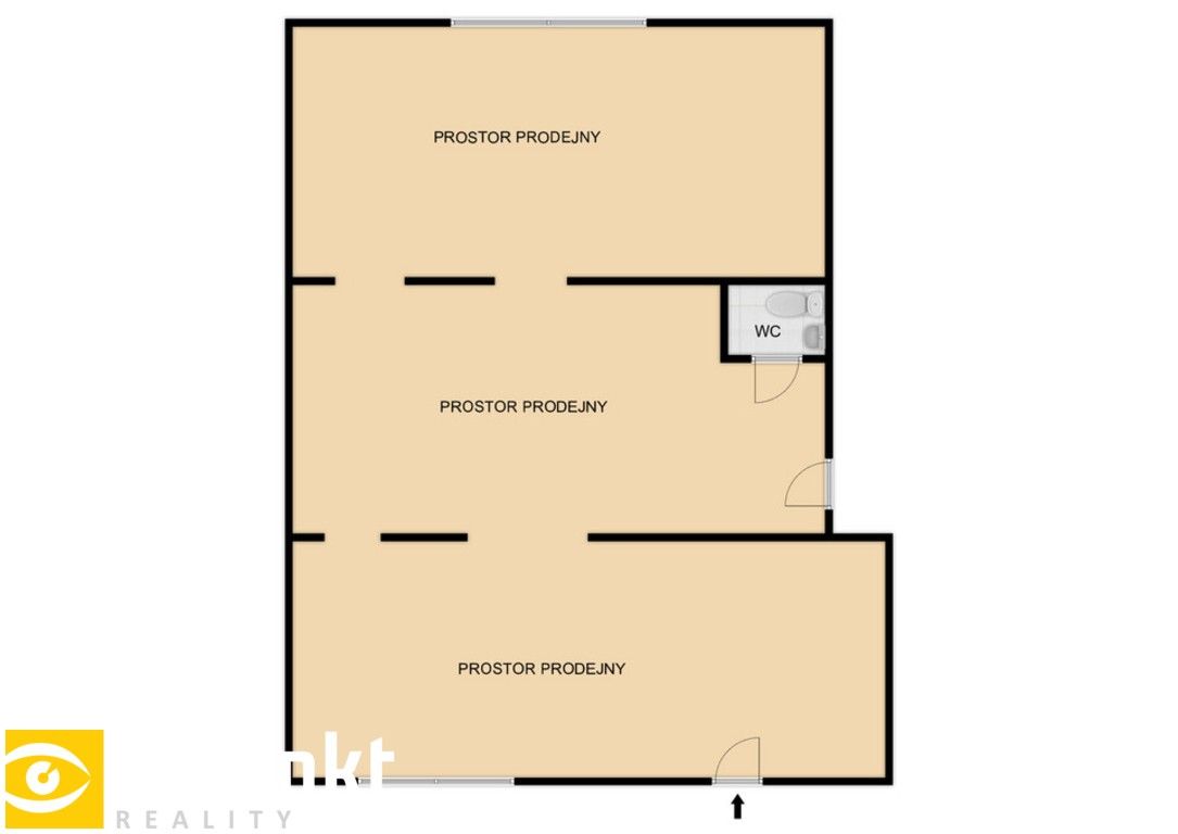 Prodej obchodní prostory - Zábělská, Plzeň, 115 m²