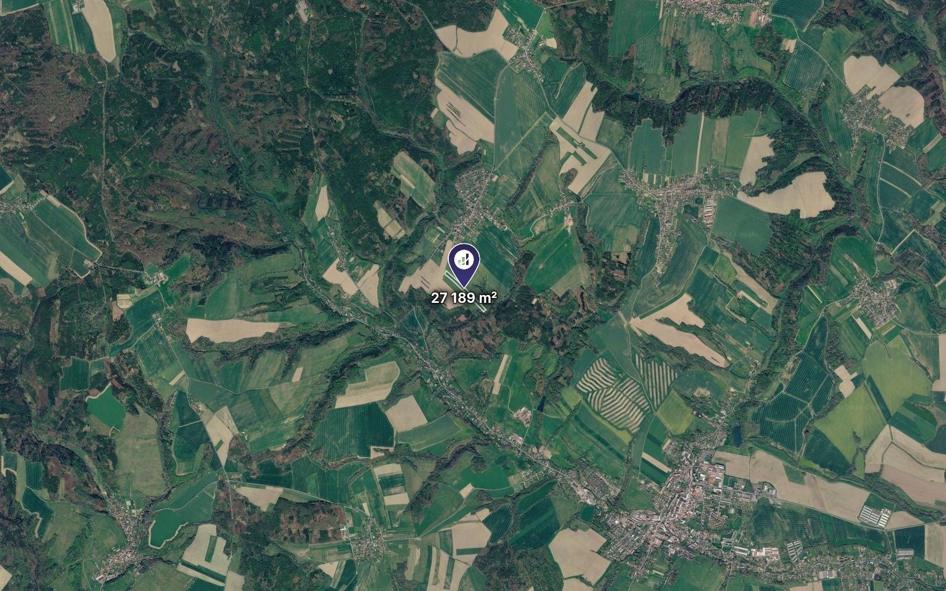 Zemědělské pozemky, Slatina, 27 189 m² - 2