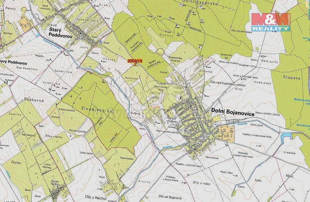 Zemědělské pozemky, Dolní Bojanovice, okres Hodonín - 2