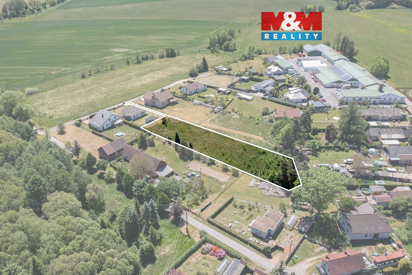 Pozemky pro bydlení, Rožmitál pod Třemšínem - Starý Rožmitál, okres Příbram, Středočeský kraj - 1