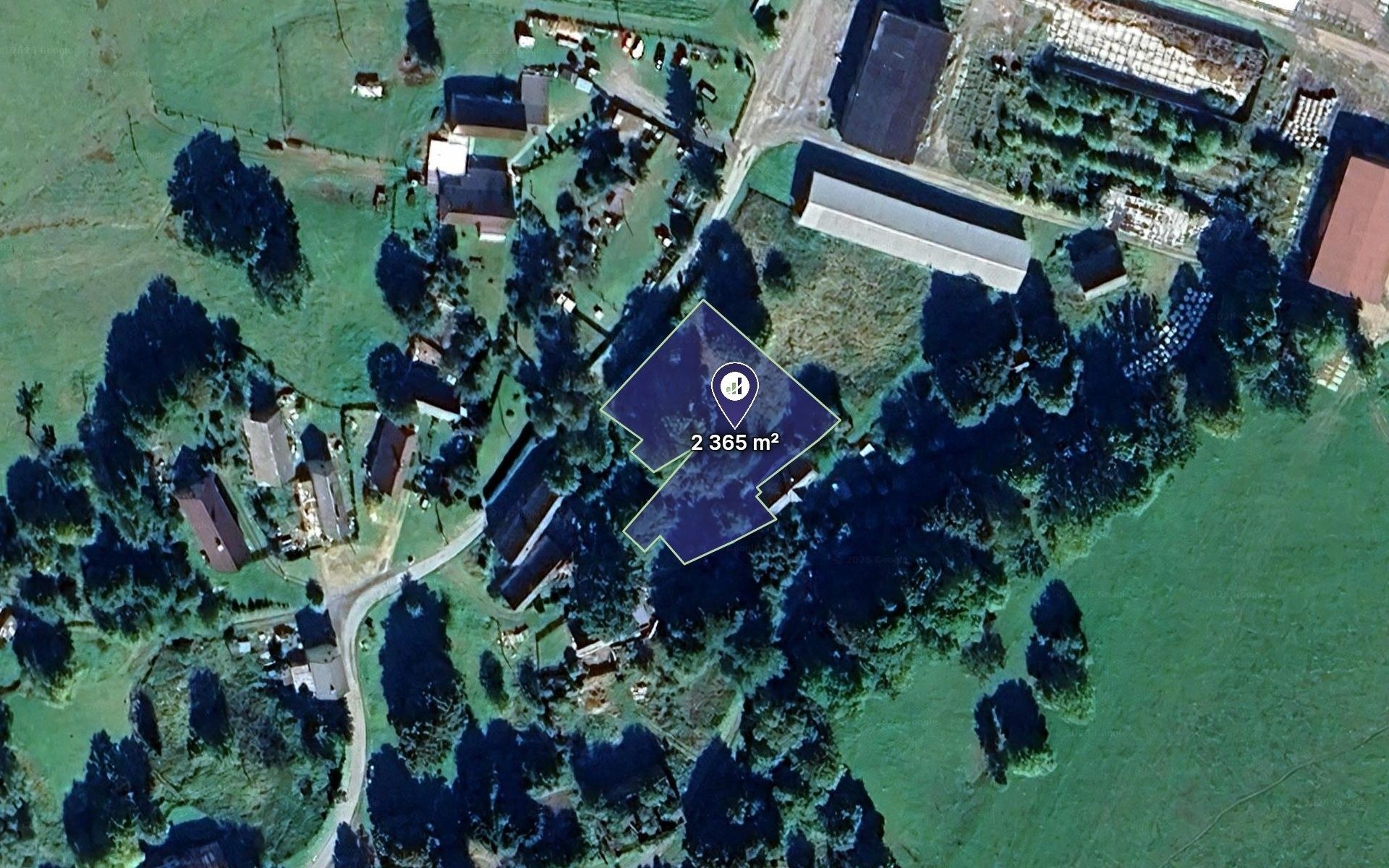 Pozemky pro bydlení, Teplá, 2 365 m² - 1
