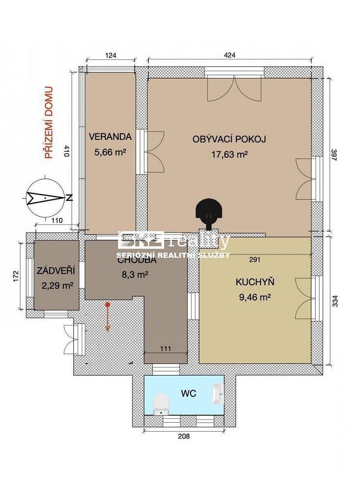Rodinné domy, Staré Křečany, okres Děčín, Ústecký kraj, 85 m² - 2