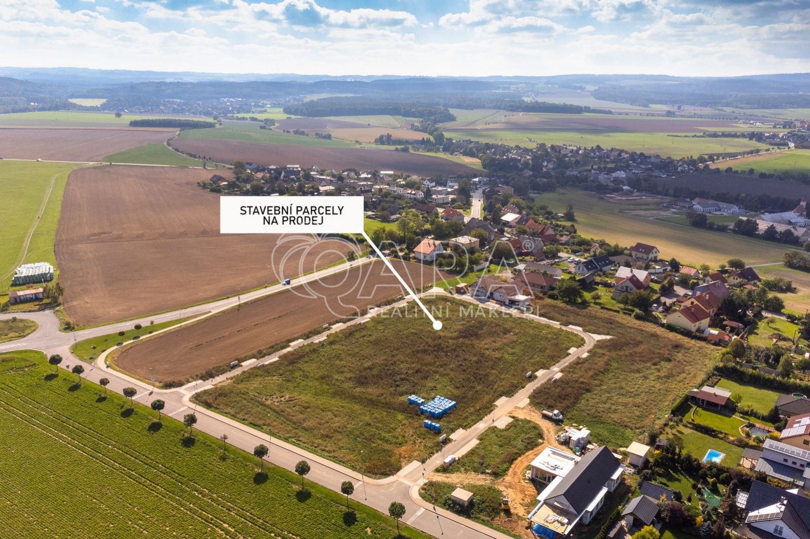 Stavební pozemek, Sobětuchy – pohled 5