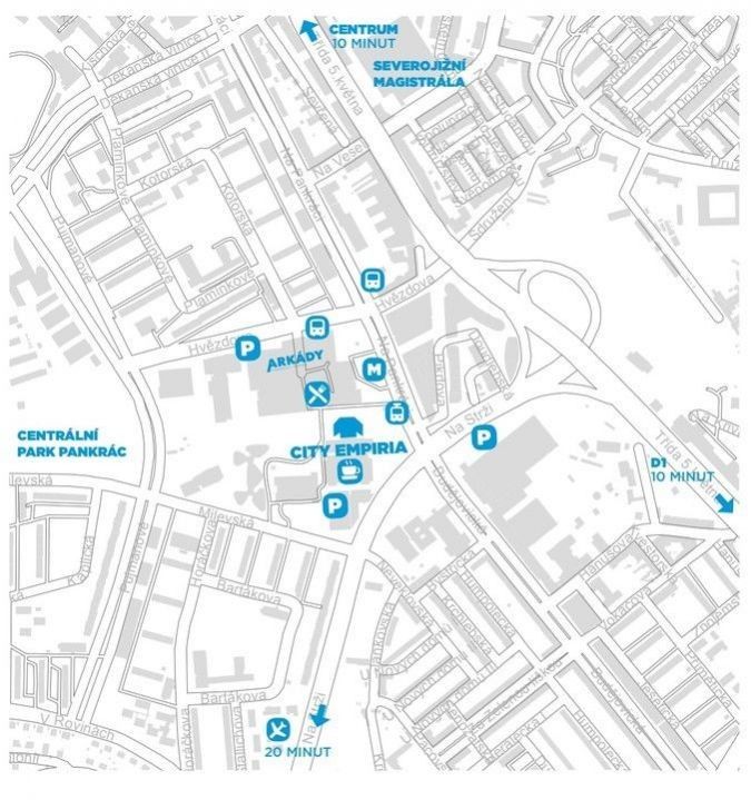 Pronájem kancelář - Na strži, Praha, 30 m² - 5