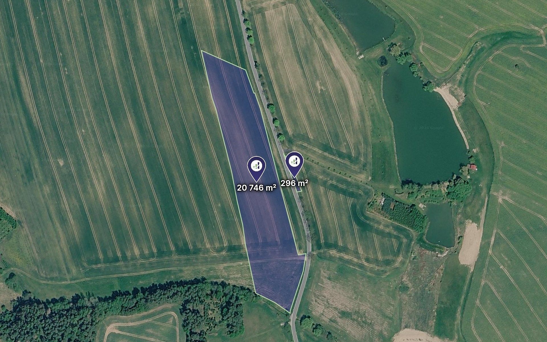 Zemědělský pozemek, 21 042 m²