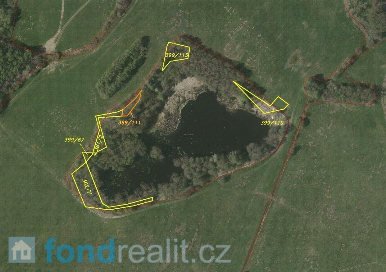 Prodej pozemek - Chlum u Třeboně Lutová, 19 035 m² - 5