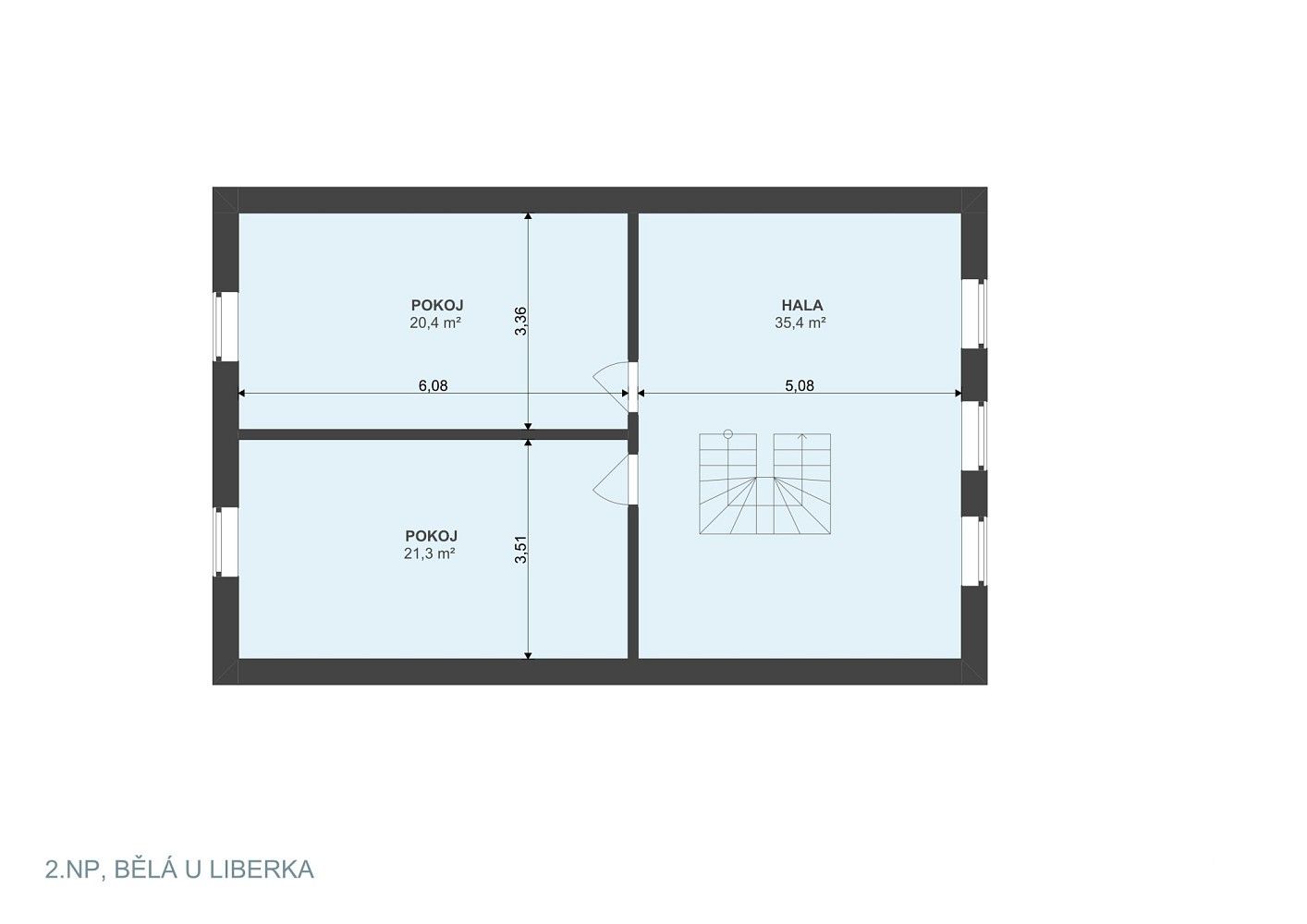 Chalupa · 142 m² · Liberk, okres Rychnov nad Kněžnou, Královéhradecký kraj - 4