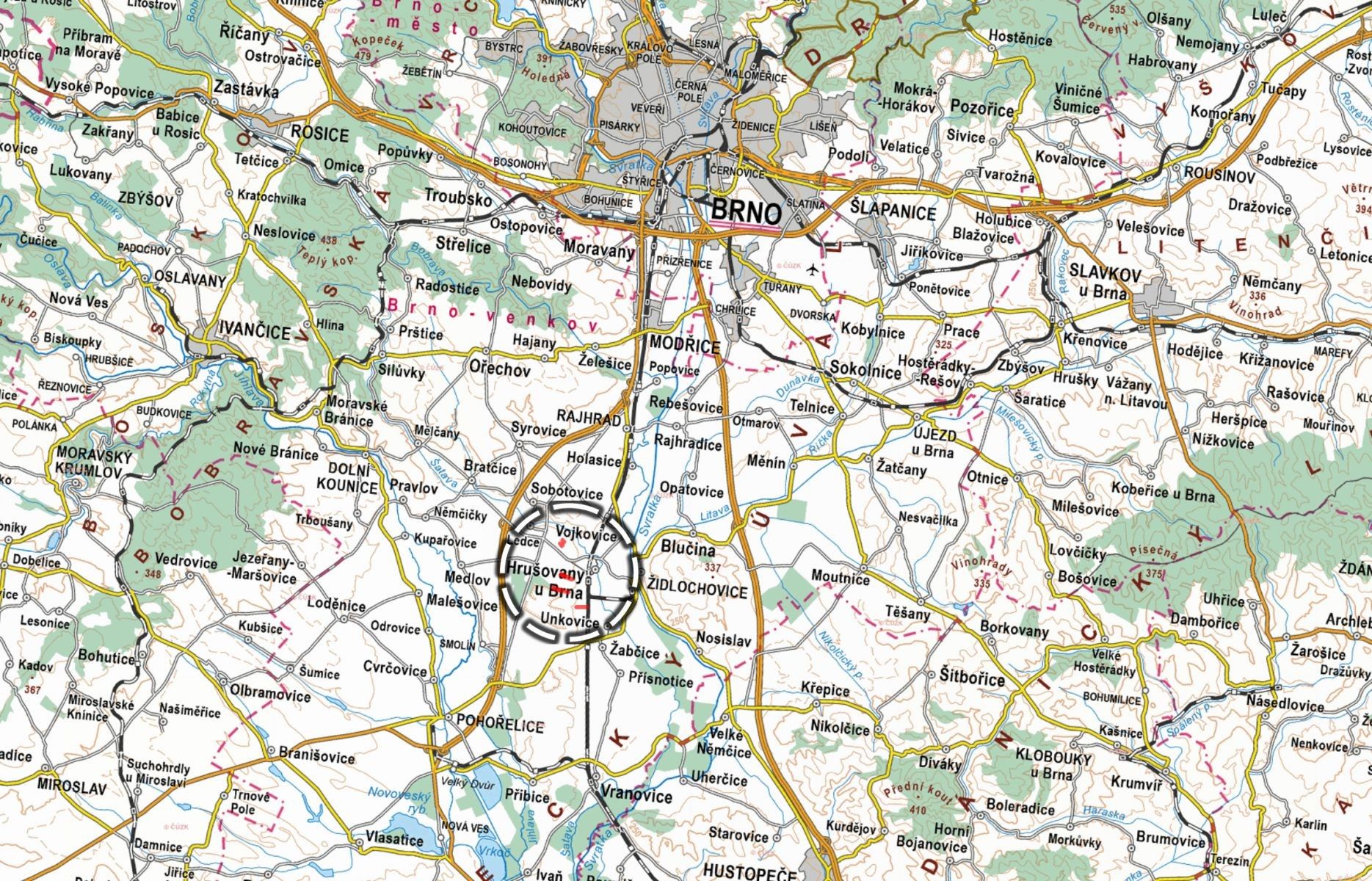 Prodej zemědělský pozemek - Hrušovany u Brna - 5