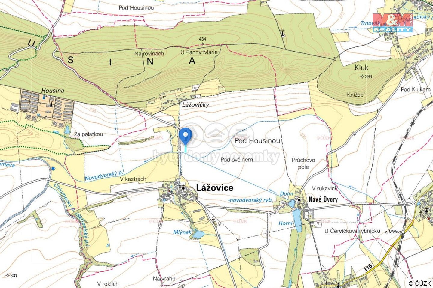 Prodej zemědělský pozemek - Lážovice, okres Beroun - 5