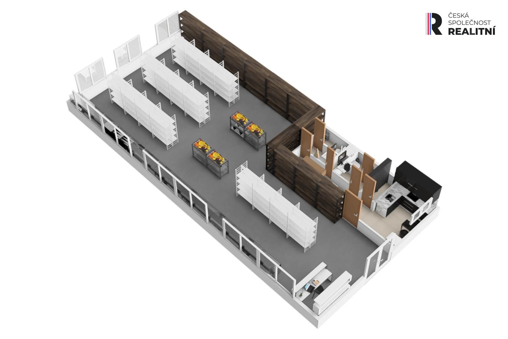 Prodej obchodní prostory - Dobronická, Praha, 149 m²