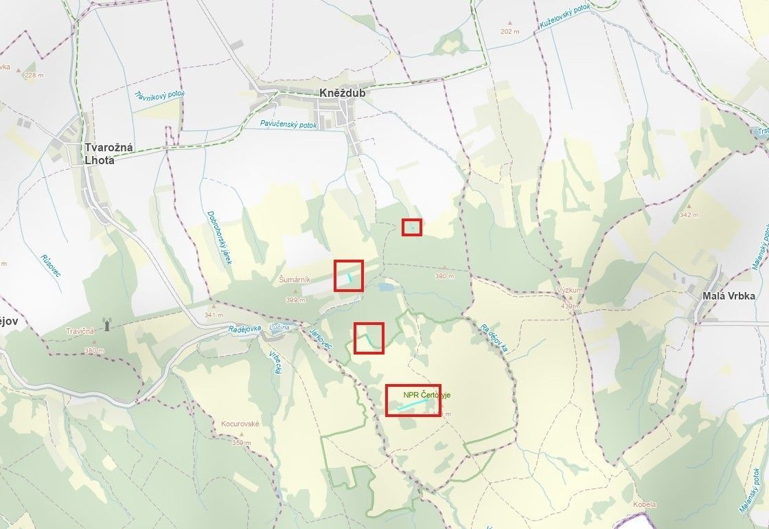 Pozemky pro bydlení, Kněždub, 696 64