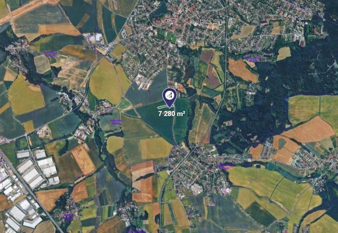 Zemědělské pozemky, Říčany, 7 280 m² - 2