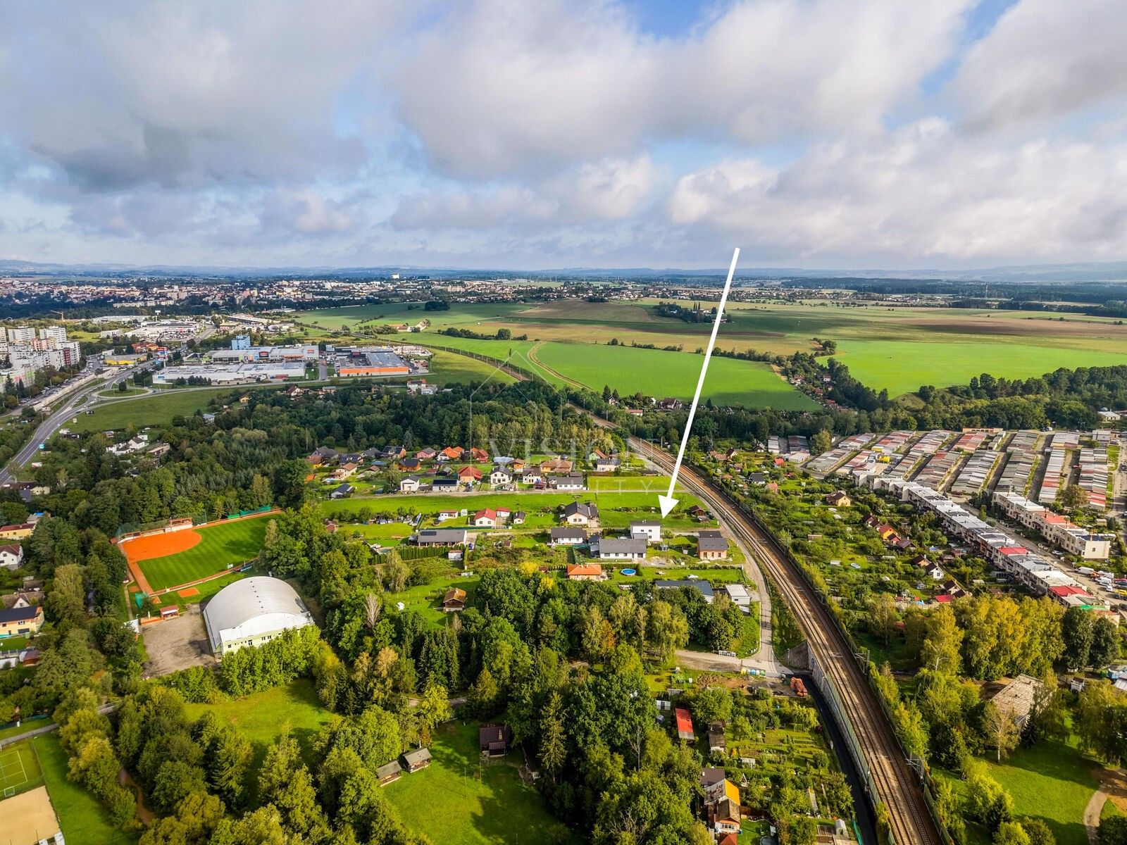 Pozemky pro bydlení, Sezimovo Ústí, 1 399 m² - 2