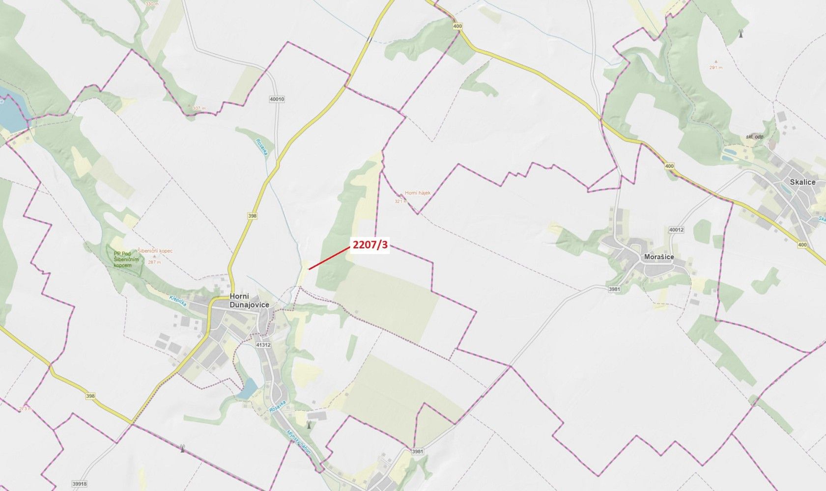 Les, 28 m²