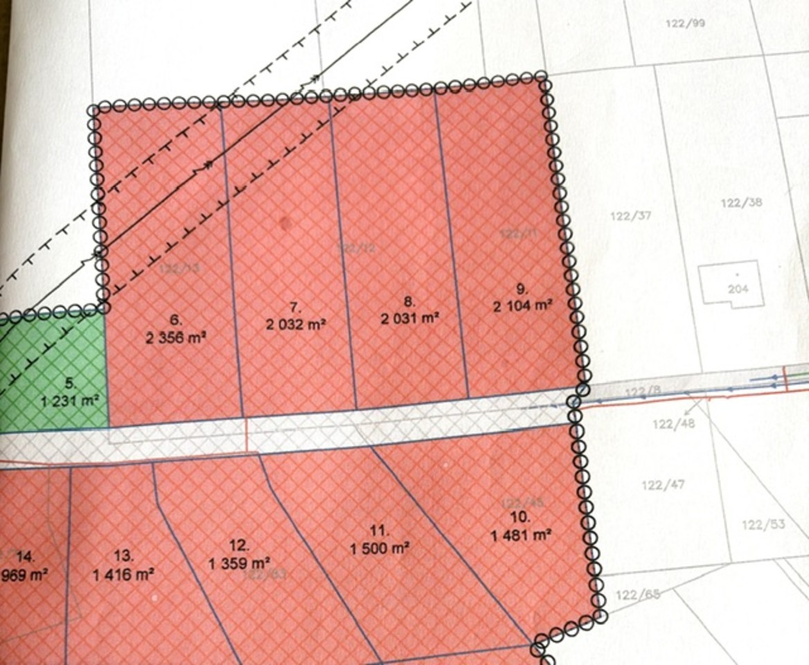 Prodej pozemek pro bydlení - Žitenice Pohořany, 2 031 m² - 5