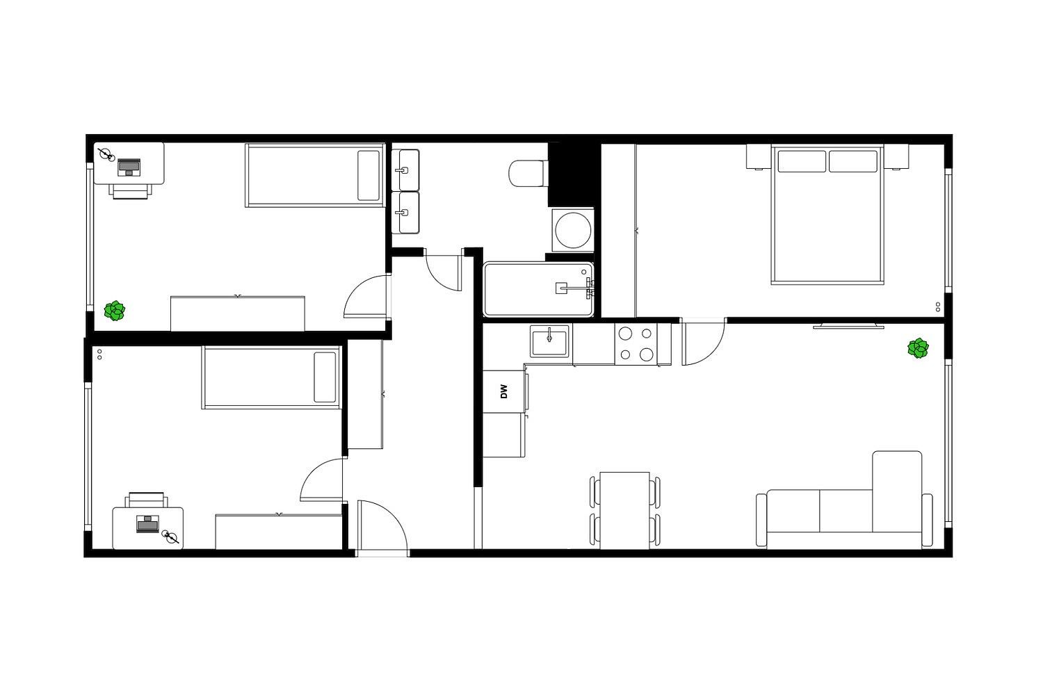 Byt 4+kk · 70 m² · Praha - Strašnice, okres Praha 10, Hlavní město Praha - 3