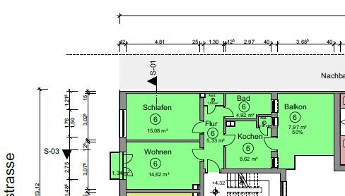 2+1, Löwenstraße 30 Offenbach Offenbach am Main Hessen 63067, 60 m² - 2