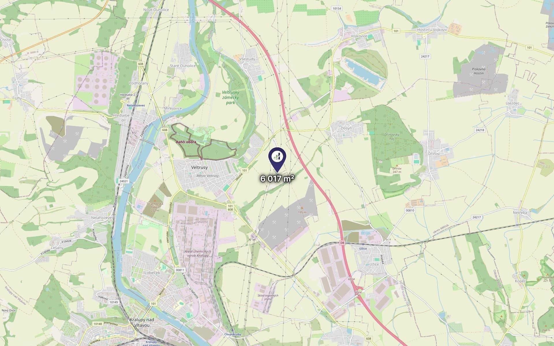 Zemědělský pozemek · 1 504 m² · Veltrusy - 3