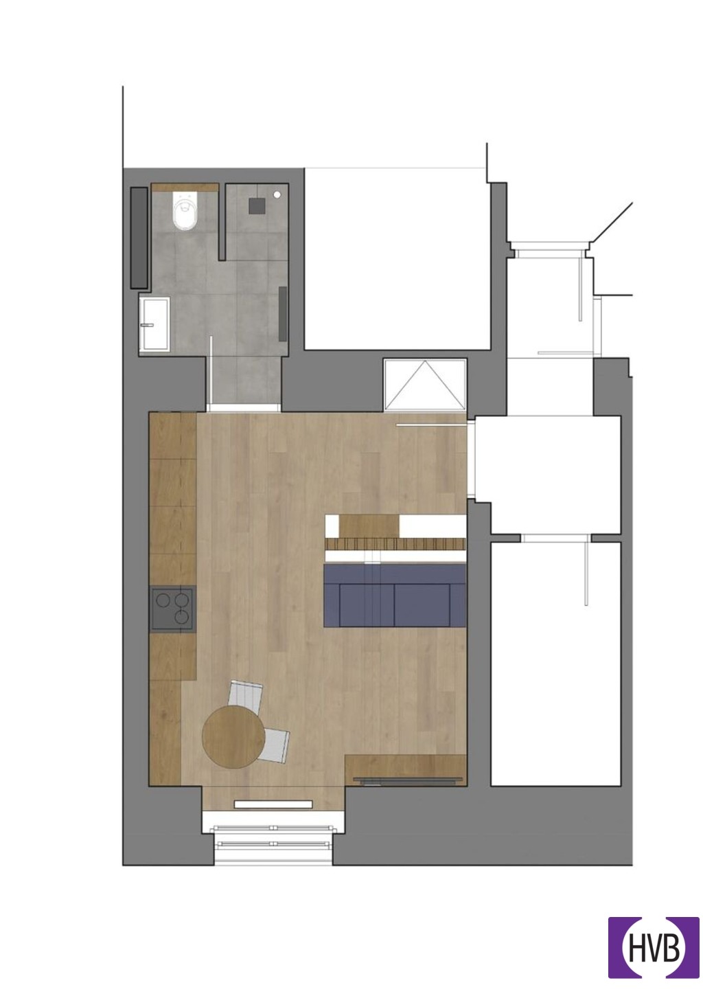 Prodej ubytovací zařízení - Praha Vinohrady, 30 m² - 5