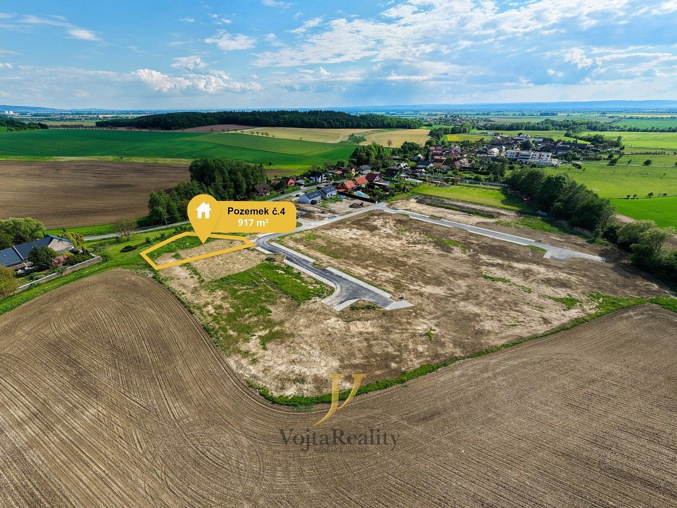 Pozemek pro bydlení · Komárov, okres Olomouc, Olomoucký kraj - 3