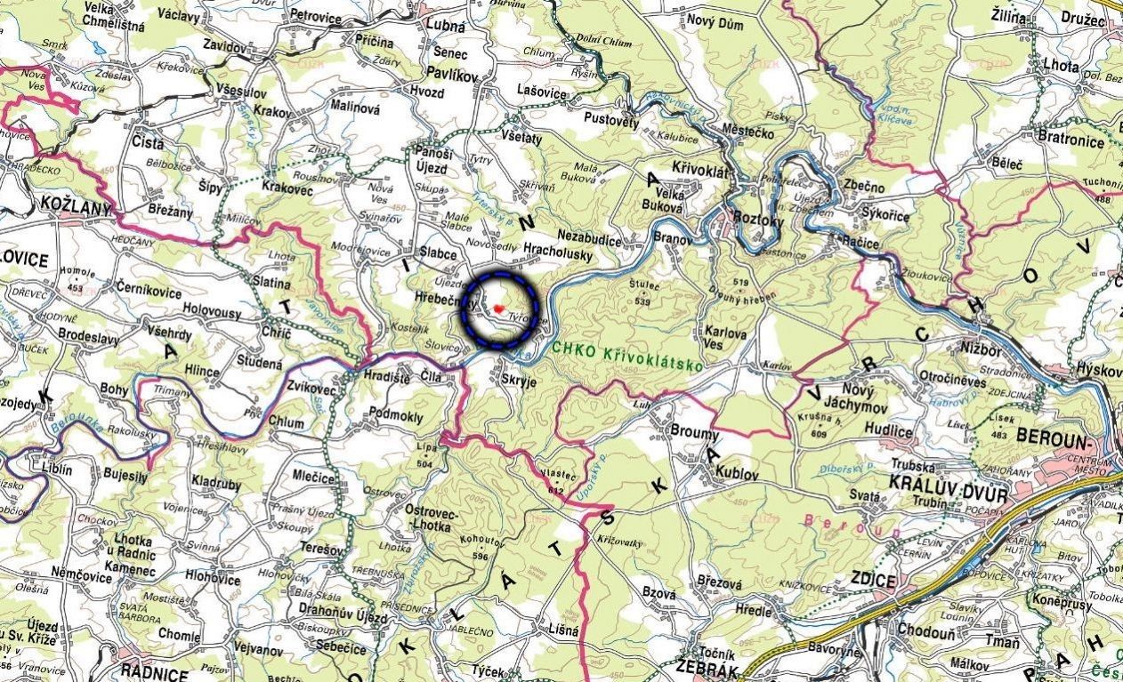 Prodej zemědělský pozemek - Týřovice, Hřebečníky